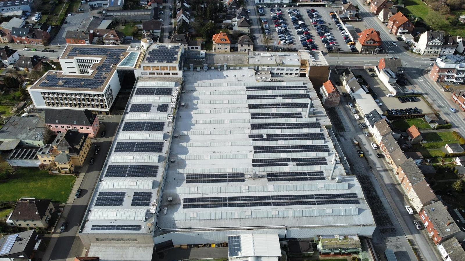 Maschinenfabrik Schneider - 750 kWp Solaranlage Hagen