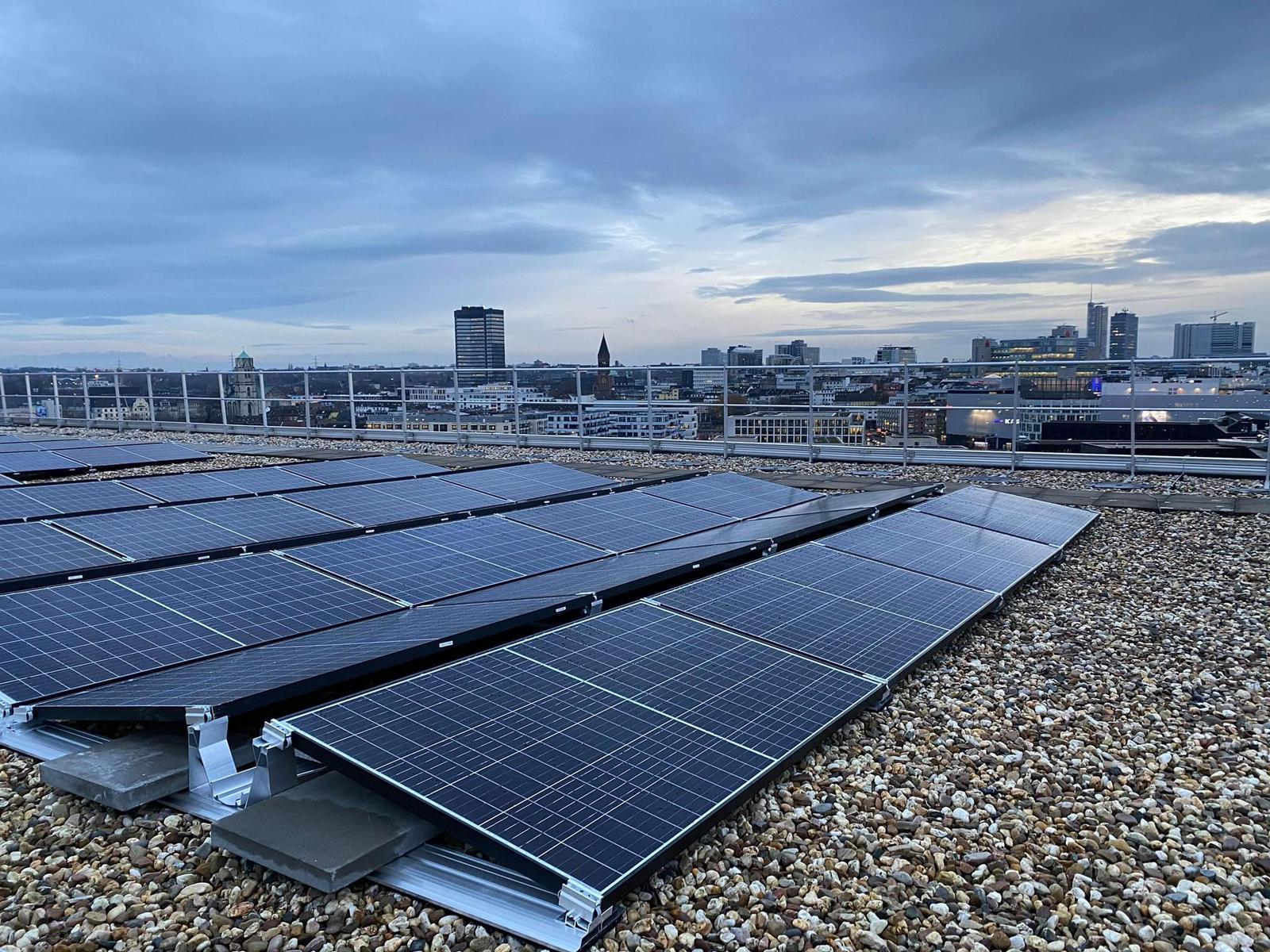Universitätsklinik Münster - 580 kWp Solaranlage