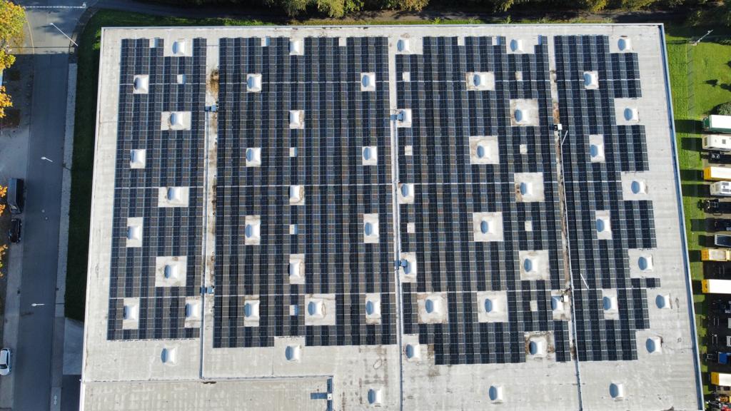 PV-Anlage Industrieanlage Münster